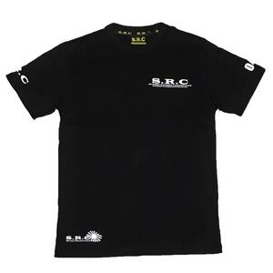 S.R.C エスアールシー チームロゴ Ｔシャツ（ブラック）(M) [並行輸入品]