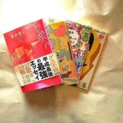 林真理子 エッセイ 文庫本 4冊