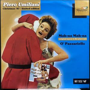 7" PIERO UMILIANI ピエロ・ウミリアーニ／MAH-NA MAH-NA/O