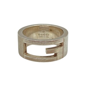 ◎◎ GUCCI グッチ Gリング 8号 SILVER925 リングのみ 032660 やや傷や汚れあり