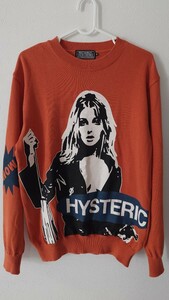 ヒステリックグラマー　HYSTERIC GLAMOUR　 ニット セーター　サイズＳ　送料無料