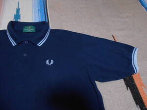 FRED PERRY フレッドペリー鹿の子ポロシャツ テニス ウィンブルドン ジャズ ベスパTENNIS WIMBLEDON ATP JAZZ MODS LONDON PUNK ROCK VESPA