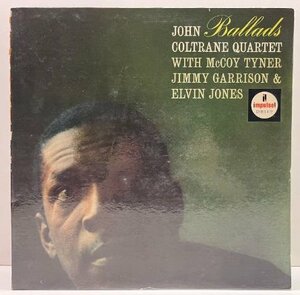 美再生!! USオリジナル VANGELDER刻印 JOHN COLTRANE Ballads (