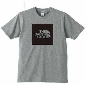 【送料無料】【新品】THE DARTH FACE ダースフェイス Tシャツ パロディ おもしろ プレゼント メンズ 白 XLサイズ