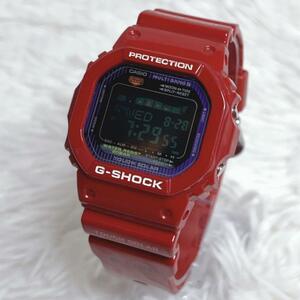 CASIO G-SHOCK カシオ ジーショック GWX-5600C-4JF レッド タフソーラー TOUGHSOLAR マルチバンド6 人気モデル 男女兼用 電波時計 