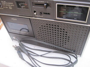 【ラジカセ】『FM/AM CASSETTE-CORDER SYNC-SOUND MATIC CF-1765 LL』／SONY　ソニー