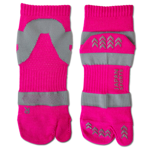 ☆ ピンク ☆ SPORTS SOCKS 足袋ソックス 靴下 スポーツ 足袋 スポーツソックス くるぶし 滑り止め メンズ レディース ソックス くつ下