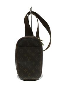 LOUIS VUITTON◆ポシェット・ガンジュ_モノグラム/ウエスバッグ/モノグラムキャンバス/ブラウン/M51870