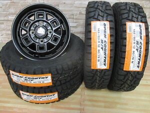 即納 4本SET 未使用 MAD CROSS アイヴァー 4H100 4B+43 2024年製 新品 145/80R12 80/78N オープンカントリーR/T ハイゼット N-VAN 軽トラ