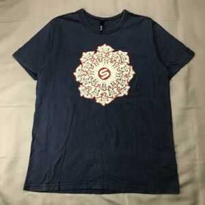 サイラス★半袖Tシャツ★トップス★青★ブルー▽2-295