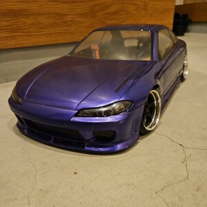 パンドラ　シルビア　S15　ラジコンボディ　ヨコモ　タミヤ　ドリフト　RC　ドリラジ　1/10　中古車