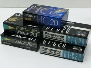 e290■VHS-S　ビデオテープ　5本セット　未開封　TC-20AZ　TC-20HGB　NV-TC20EGT