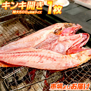 特大 きんき開き 500g前後×1枚 きんき 干物きんき 開きキンキ キチジ 吉次 高級魚 キンキ 干物 kinki 贈答 敬老 敬老の日 敬老ギフト