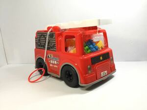 [K-2023]KIDSブロックセット~消防車~★対象年齢6才以上 おもちゃ ホビー 車☆クリスマスプレゼント 売り切り 1円スタート!!