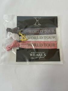 未開封 X JAPAN WORLD TOUR 2017 WE ARE X ツイストバンドセット