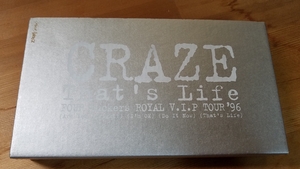 ♪CRAZE【THAT’S LIFE FOUR fuckers ROYAL V.I.P.TOUR ’96】VHS♪