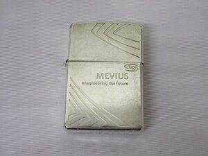 y9593 レア 非売品 火花OK Zippo ライター MEVIUS メビウス 『imagineering the future』2014年 懸賞当選品 限定品 ジッポ　現状品