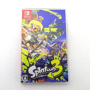 ★中古★Nintendo Switchソフト スプラトゥーン3 (スプラ/ニンテンドー/スイッチ/スイッチソフト)★【GM646】