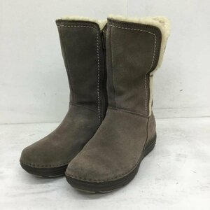 Clarks US：5.5 クラークス ブーツ 一般 ムートンブーツ Boots 茶 / ブラウン / 10063185