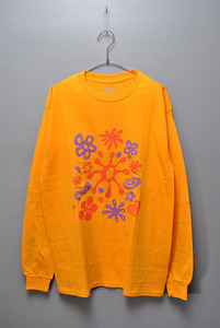 BAL Amoeba L/S TEE #GOLDEN アメーバ 長袖Tシャツ コットン ゴールデン/L