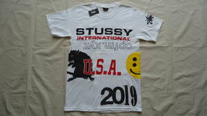 Stussy Cactus Plant Flea Market Tee 白 S ステューシー Stussy Dover Street Market Los Angeles Tシャツ レターパックライト