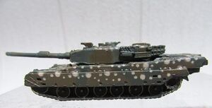 WTM4 90式戦車 ドット迷彩(白) 1/144 タカラ 海洋堂 ワールドタンクミュージアム04 陸上自衛隊 冬季迷彩 雪