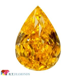 FANCY VIVID YELLOWISH ORANGE 0.920ct PS/RT2949/CGL