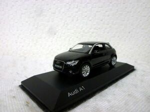 アウディ A1 1/43 ミニカー 黒 AUDI