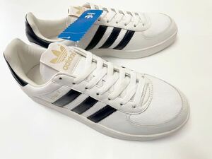 デッド!! 希少 新品 08年 adidas adicolor Ⅱ アディカラー レザー ネイビー 白 × 紺 us 9 JP 27 レアモデル