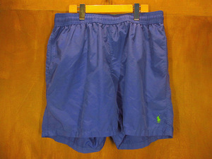 ビンテージ90’s●Ralph Laurenスイムショーツsize XL●240913j7-m-swim古着ラルフローレン水着1990s