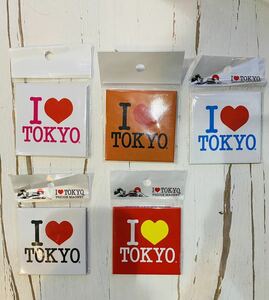 ☆ アイラブ東京I LOVE TOKYOマグネット５個セット