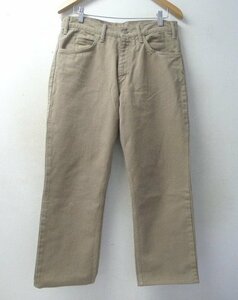 ◆UNUSED アンユーズド UW0862 color denim pants■beige カラー デニム ベージュ パンツ UN0862 サイズ2　美