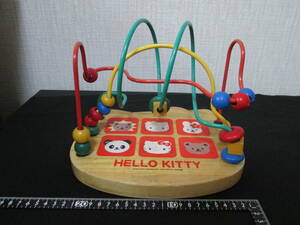 ハローキティ　玩具　木製玩具　HELLO KITTY サンリオ　中古