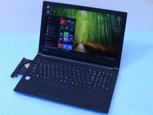 B75/M Core i7 メモリ16GB SSD256GB Office IPS/FHD DVD-RW Win10/Win11 dynabook 15インチ ノートパソコン PC 管理B17