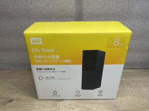 WESTERN DIGITAL｜ウェスタン デジタル WDBBGB0080HBK-JEEX 外付けHDD USB-A接続 ブラック [8TB /据え置き型] 未使用・箱痛み品/80