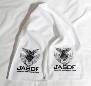 航空自衛隊JASDF/コットン/マフラータオル/ホワイト524-MT新品