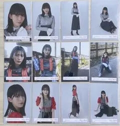 櫻坂46 ドローン旋回中MV衣装 生写真 村山美羽 3種コンプ