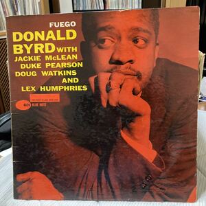 【LP】オリジ★ドナルド・バード / DONALD BYRD / フュエゴ / FUEGO / US盤 / BLUE NOTE BLP 4026 RVG MONO 47 WEST 63rd耳DG