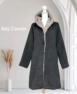 Ray Cassin レイカズン　ロングコート フード付　定価12,980円