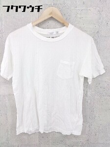 ◇ BEAUTY&YOUTH ビューティ&ユース UNITED ARROWS USA製 半袖 Tシャツ カットソー サイズS ホワイト メンズ