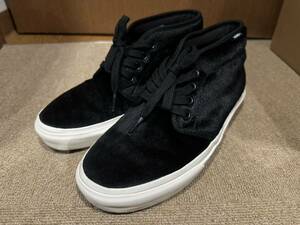 VANS ハイカットスニーカー 25.5cm BLK V49CF HL