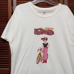 1スタ 再落無し AIJG 白 アニメ Tシャツ ドラゴンボール ブルマ 昭和 レトロ 90s 00s ビンテージ アメリカ 古着 ベール 卸 仕入れ