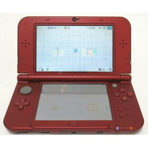 【一般中古】Nintendo 任天堂/newニンテンドー3DSLL/メタリックレッド/RED-001/63