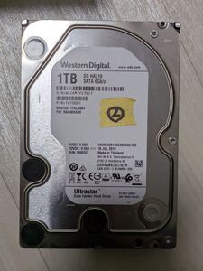 Western Digital DC HA210 HDD 1TB 2019年製 【の②】