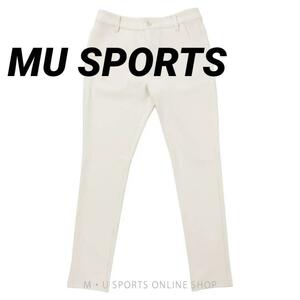 エムユースポーツ(MU SPORTS) ハイテンションツイル　ニットパンツ　40 M　定価31900円★新品 送料無料★レディース ゴルフ ウェア 5612569