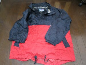 Jack Wolfskin ジャックウルフスキン ジャケット L 赤黒 ナイロン アウトドア キャンプ 折りたたみ式 コンパクト たためる