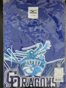 中日ドラゴンズ　Ｔシャツ　2010年　優勝　祝勝会　サイズＭ