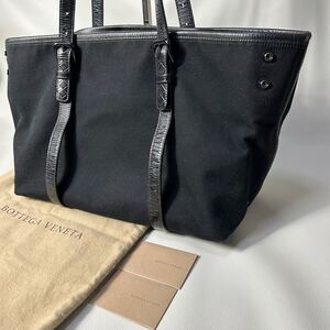 極美品 希少 A4 BOTTEGA VENETA ボッテガヴェネタ メンズ トートバッグ ビジネスバッグ 肩掛け イントレチャート 黒 ブラック レザー 本革 