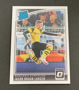 2018-19 Panini Donruss Optic Rated Rookie Jacob Bruun Larsen No.182 RC Dortmund ラーセン　ルーキー　ドルトムント