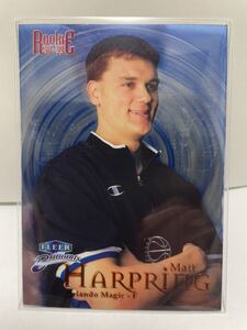 NBAカード　マット・ハープリング　MATT HARPRING FLEER Brilliants ROOKIE’98-‘99 FLEER’98-‘99 【ROOKIEカード】